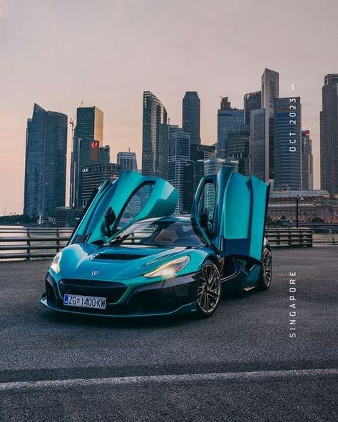 Rimac Automobili on Instagram: "The Nevera makes its debut in Singapore, a city at the forefront of technology, architecture and futuristic style. ​ #NeveraOnTheRoad #RimacNevera __ Rimac Nevera: WLTP: electricity consumption, combined 30.0 KWh/100km; CO2 emissions: combined in g/km: 0" Technology Architecture, Electricity Consumption, Futuristic Style, Hrithik Roshan, My Dream Car, Car Wallpapers, Supercars, Sports Cars, Dream Cars