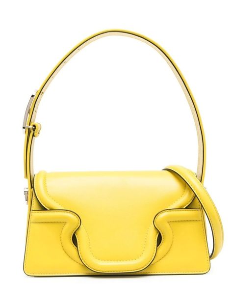 Yellow Designer Bag, Women Bags Fashion Handbags, Dope Clothes, Valentino Garavani Bag, Banana Yellow, Yellow Purses, Large Leather Bag, Yellow Handbag, Handbag Heaven