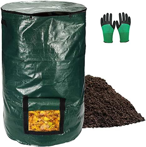 Garden Bags, Composting At Home, Natural Fertilizer, Garden Stand, Waste Container, Yard Waste, Garden Compost, Compost Bags, Kitchen Waste