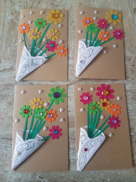 Mothers Day Crafts Preschool, Mothers Day Cards Craft, May Crafts, Spring Crafts For Kids, Mothers Day Crafts For Kids, Daycare Crafts, Classroom Crafts, Sunday School Crafts, Mother's Day Diy