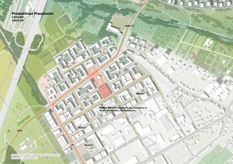 Projects - Cityförster Caruso St John, Urban Design Graphics, Urban Design Plan, Urban Landscape Design, City Layout, Plans Architecture, Site Plans, St Albans, Landscape Plans