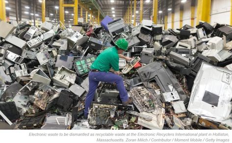 Should You Rent, Not Buy, Electronics? #electronics #sustainability #recycling #environment Electronic Waste Recycling, E Waste Recycling, Recycling Plant, Electronic Waste, E Waste, Hazardous Waste, Solid Waste, Waste Collection, Recycling Center