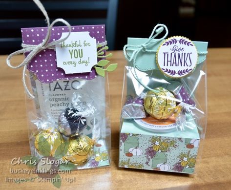 Stampin' Up! Stitched Season Gusseted Cello Bags Cellophane Bag Wrapping Ideas, Cellophane Wrapping Ideas, Bird Sayings, Spooky Sweets, Cellophane Gift Bags, Plastic Gift Wrap, Plastic Gift Bags, Simple Bag, Treat Holders