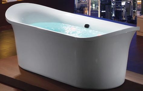 Best air tubs review: "This tub gets 5 stars because it is beautiful, strong, large, easy to clean, and looks fantastic." Air Bathtub, Air Tub, Jetted Bath Tubs, Malibu Home, Acrylic Tub, Tub Doors, Whirlpool Tub, Bath Water, Jetted Tub