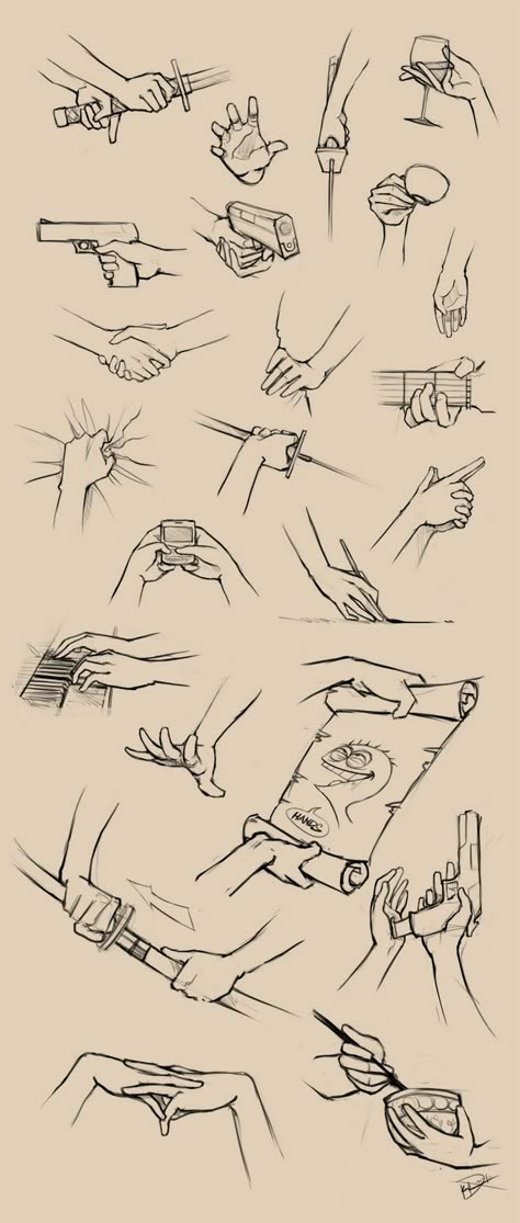 How to draw hands. Hand Holding Pencil Reference, Hand Gestures, Drawing Hands, Drawing Eyes, Hand Drawing Reference, Drawing Bases, Drawing Hair, Hands Holding, Drawing Faces