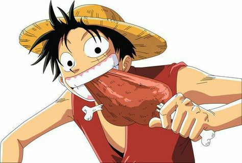 Luffy don't want to be a hero because hero share there food Sunny Go, Eat Meat, Funny Animal Jokes, One Piece Luffy, Monkey D Luffy, Itachi Uchiha, Animal Jokes, 영감을 주는 캐릭터, One Piece Manga