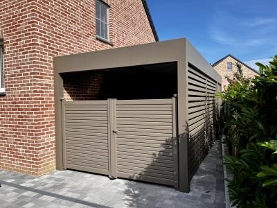 Carport Aluminium, Aluminum Carport, Modern Carport, Carport Garage, Home Projects, Showroom, Pergola, Shed, Garage Doors