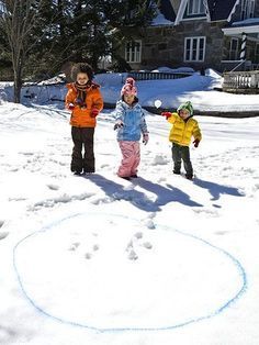 Games To Play In The Snow, Outdoor Winter Games For Kids, Fun Winter Activities For Kids, Snow Games, 1000 Hours Outside, Snow Day Activities, Outdoor Winter Activities, Winter Outside, Snow Play