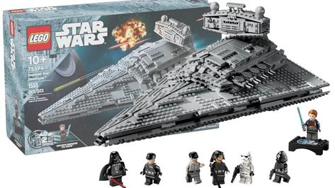 Lego Star Wars Star Destroyer Set Revealed - GameNGadgets Imperial Star Destroyers, Star Wars Imperial, Star Wars Minifigures, Construction Lego, Dark Vador, Star Wars Vehicles, Star Wars Set, Lego Store, Star Destroyer