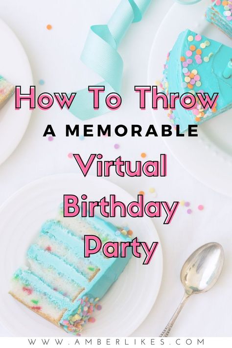 On the blog we share 5 tips so that you can throw a memorable virtual birthday party for your child. #birthdayparty Virtual Birthday Party, Virtual Birthday, Disney Printables, Things To Do At Home, Homeschool Kids, Virtual Party, Singing Happy Birthday, Parenting 101, Birthday Supplies