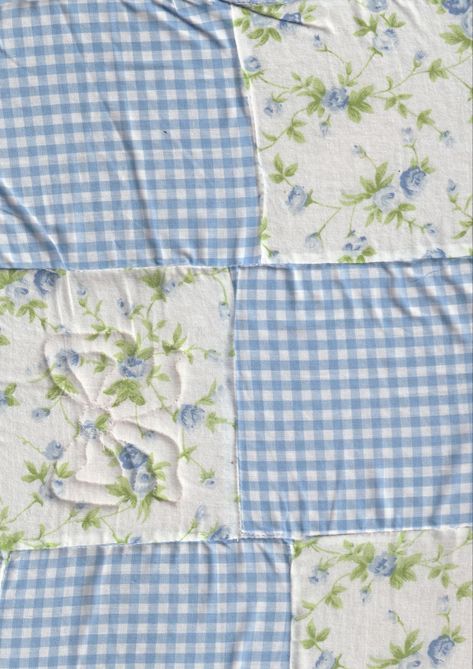 Scanography quilting, patchwork fabric, textiles, mixed media collage, applique, DIY cottage core embroidery Cottage Core Embroidery, Patchwork Aesthetic, Patchwork Background, Shuffle Cutouts, Patchwork Wallpaper, Diy Cottage, Blue Cottagecore, Quilting Patchwork, Homemade Quilts