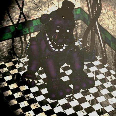 Fnaf Shadow Freddy, Shadow Freddy, Fnaf Jumpscares, Creepy Core, Indie Game Development, Horror Villains, Creepy Images, Animatronic Fnaf, Scary Art