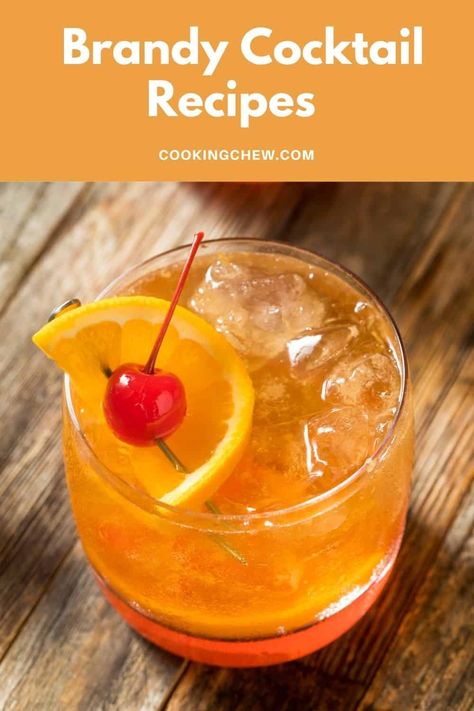 Pop the Top: Try These 14 Brandy Cocktail Recipes. Are you looking for a tidy list of brandy cocktail recipes to help you decide on your next favorite drink? Look no further! Drinks With Brandy Recipes, Brandy Drinks Simple, Apple Brandy Cocktail Recipes, Cocktails With Brandy, Drinks With Brandy, Brandy Drink Recipes, Brandy Cocktail Recipes, Brandy Drinks, Brandy Drink