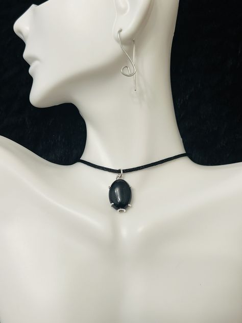 Excited to share the latest addition to my #etsy shop: Black cord pendant necklace, Sterling Silver, Sandstone necklace, Sandstone choker, Black string choker, Choker necklace with charm, Pendant https://etsy.me/3ZhSF0Y #unisexadults #aventurine #silver #cordnecklaces Black String Necklace With Pendant, Crystal Neckless, Sandstone Necklace, Black String Necklace, String Necklace, Choker Black, Y2k Necklace, Necklace With Pendant, Stone Choker