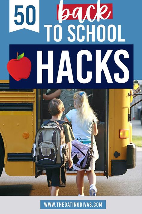 Genius back to school hacks Back To School Organization, Back To School Hacks, Calendar Organization, School Opening, Back To School Essentials, School Teacher Gifts, Life Hacks For School, Back To School Shopping, Education College