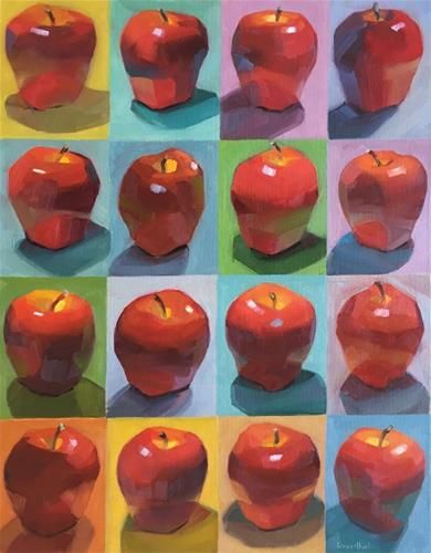 Robin Rosenthal Gallery of Original Fine Art Apples Painting, Oil Painting Basics, Food Paintings, Observational Drawing, Illustration Picture, Art Guide, Art Friend, Food Painting, Fruit Painting