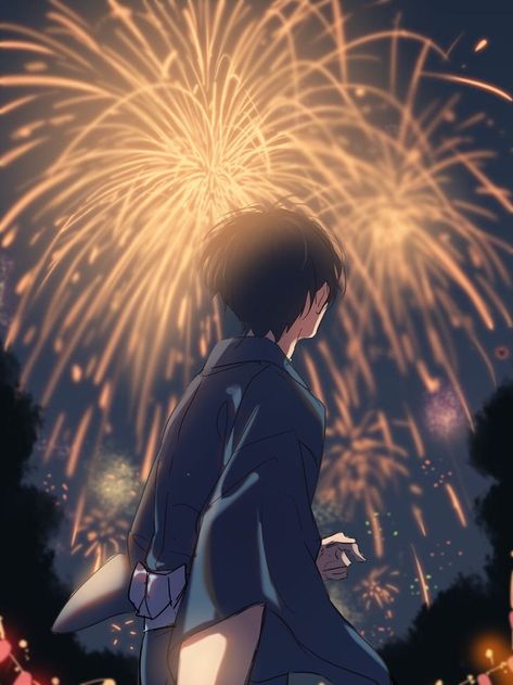 Fireworks Illustration, How To Draw Fireworks, Fireworks Art, Holi Photo, Chinese Art Girl, Dark Art Illustrations, Cool Anime Pictures, Aesthetic Images, Anime Couples Drawings