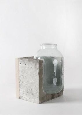 Sergey Makhno, نباتات منزلية, Concrete Vases, Cement Diy, Geometric Vases, Cement Art, Concrete Diy Projects, Concrete Ideas, Vase Crafts