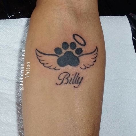 Dog Paw Tattoo, Paw Tattoo, Dog Tattoo, Name Tattoos, Dog Tattoos, Dog Paws, Animal Tattoos, Paw Print Tattoo, Smiley