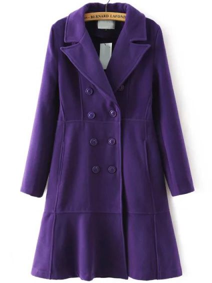 Violet Baudelaire Outfits, Cryptid Oc, Purple Fashion Outfit, Purple Couture, Types Of Purple, Violet Baudelaire, Purple Clothing, Woolen Coat Woman, Shades Of Violet