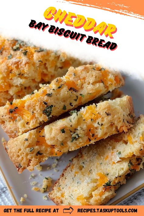 Indulge your taste buds with our irresistible Cheddar Bay Biscuit Bread recipe. Combining the rich flavors of cheddar cheese and garlic with a soft, flaky texture, this tantalizing bread is perfect for any occasion. Whether you're serving it as a side dish for a family dinner or enjoying it as a savory snack, this recipe is sure to leave a lasting impression. Easy to make and bursting with flavor, Cheddar Bay Biscuit Bread is a delightful twist on a beloved classic. Discover step-by-step Cheddar Bay Biscuits Pizza, Cheddar And Chive Biscuits, Cheddar Bay Biscuit Bread, Cheddar Bay Bread, Recipes With Cheddar Bay Biscuits, Cheddar Garlic Biscuits, Biscuit Pizza, Cheddar Bay Biscuits, Hot Bread