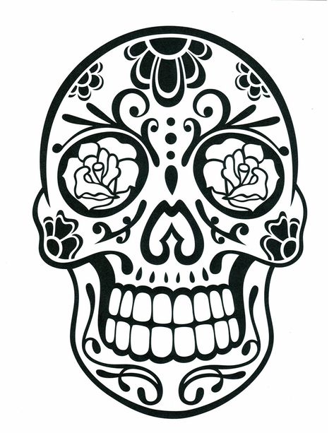 Skull Coloring, Mexican Loteria, Loteria Cards, Skull Coloring Pages, Mexican Sugar Skull, Skull Decal, Sugar Skull Tattoos, Halloween Arts And Crafts, Printable Images