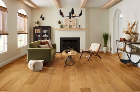 Maple hardwood floors