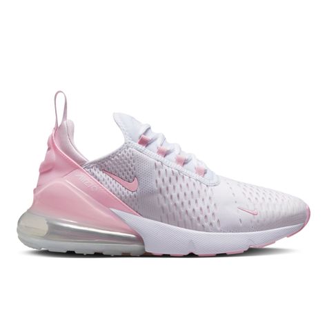 Nike Air Max 270 Women, Womens Nike Air Max 270, Air Jordan 1 Women, Air 270, Pretty Shoes Sneakers, Popular Sneakers, Nike Air Max For Women, Air Max Women, Pink Nikes