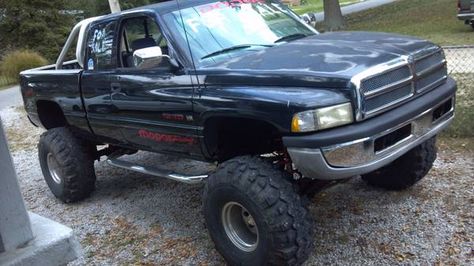 1996 Dodge Ram 1500... Lifted Vehicles, Dodge Ram Pickup, Dodge Rams, Real Steel, Truck Yeah, Dodge Trucks Ram, Road Rage, Dodge Trucks, Car Ideas