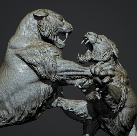 Lion Anatomy, Sculpting Tips, Feline Anatomy, Lions Den, Saint George And The Dragon, Zbrush Character, Lions Photos, Draw Animals, Model Reference