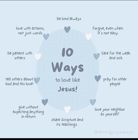 10 Ways To Love, Learn The Bible, Holy Girl, Motivational Bible Verses, John 13, Ways To Love, Christian Affirmations, Love Like Jesus, Get Closer To God