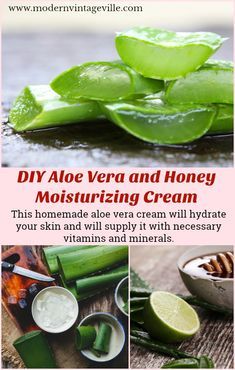 Find out how to make diy aloe vera for face products, specifically aloe vera and honey cream. There is a big variety of aloe vera moisturizing cream benefits including improvement of skin tone, elasticity and glow. Aloe Vera Cream, Aloe Vera For Face, Honey Cream, Aloe Vera For Skin, Healthy Nutrition Plan, Brown Spots Removal, Face Products, Homemade Beauty, Moisturizing Cream