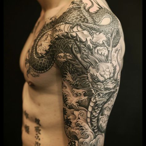 Dragon Tattoo Ideas, Dragon Tattoo, Summer 2024, This Summer, Tattoo Ideas, Tattoos