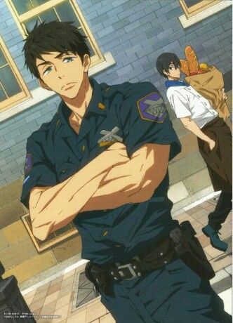 Sousuke cop and chef Haru