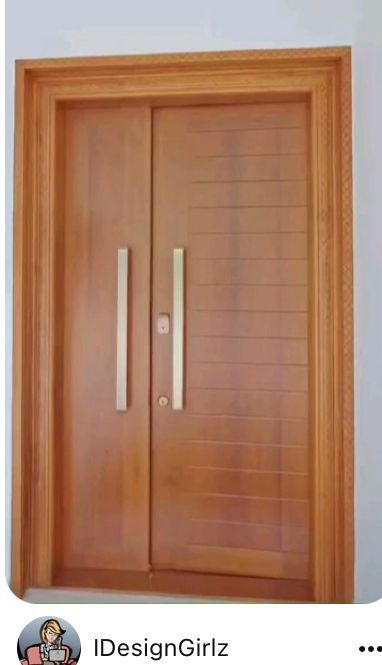 Door Design Wood Indian, Double Door Design Wood, Door Design Indian, Pintu Ganda, Single Main Door Designs, Pintu Interior, House Main Door, House Front Door Design, House Main Door Design