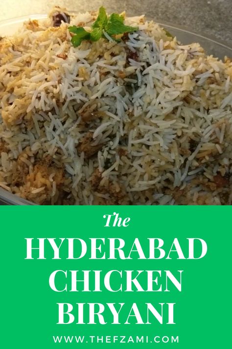 Hyderabad Chicken Dum Biryani is a sumptuous and aromatic Indian dish that hails from the culturally rich city of Hyderabad. This flavorful biryani is renowned for its unique preparation method, combining marinated chicken, fragrant basmati rice, and a medley of aromatic spices. In this article, we will provide you with a detailed recipe to prepare this delectable Hyderabad Chicken Dum Biryani at home, ensuring that every bite is a taste of Hyderabad's culinary heritage. Chicken Hyderabadi, Easy Chicken Biryani Recipe, Chicken Dum Biryani Recipe, Dum Biryani Recipe, Hyderabadi Cuisine, Chicken Dum Biryani, Veg Biryani, Chicken Biryani Recipe, Dum Biryani