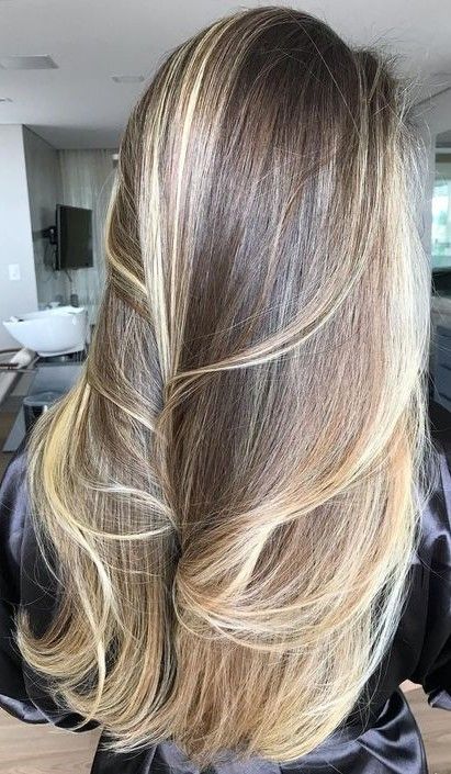 T Section Highlights Hair, T Section Highlights, Ash Blonde Hair Balayage, Blonde Layered Hair, Grey Hair Transformation, Highlights Hair, Brown Hair With Blonde Highlights, Balayage Hair Blonde, Blonde Hair With Highlights