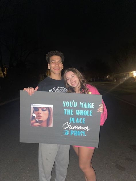 22 Cutest Taylor Swift Promposal Ideas You'll Want To Copy Homecoming Taylor Swift Poster, Cute Prom Proposals Taylor Swift, Homecoming Posters Taylor Swift, Prom Proposal Ideas Taylor Swift, Promposals Taylor Swift, Prom Posters Proposal Taylor Swift, Cute Hoco Proposals Taylor Swift, Swiftie Hoco Proposal, Taylor Swift Homecoming Poster Ideas