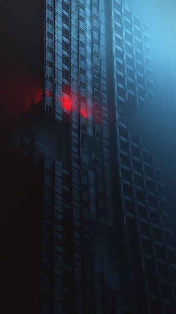 Liquid Television, Eerie Places, Futuristic Building, Brutalism Architecture, Sci Fi City, Architecture City, Tower Block, Cyberpunk Aesthetic, Cyberpunk City