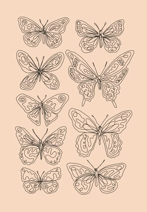 Doodle Butterfly Tattoo, Messy Butterfly Tattoo, Girly Upper Arm Tattoos, Inner Bicep Butterfly Tattoo, Butterfly Wrap Tattoo, Tattoo Ideas Patchwork Sleeve, Tattoo Designs Paper, Funky Butterfly Tattoo, Butterfly Stamp Tattoo