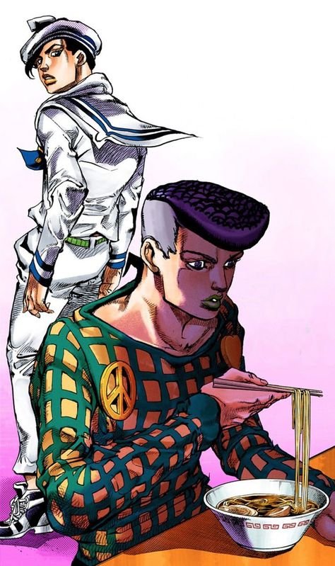 Josefumi Kujo, Yasuho Hirose, Yoshikage Kira, Mysterious Events, Happy Images, Chapter 55, Joseph Joestar, Jojo Parts, Jojo's Bizarre Adventure Anime