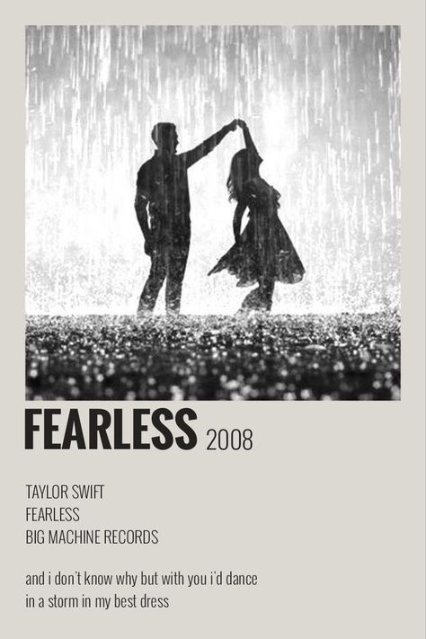 Fearless Polaroid Poster, Speak Now Fan Art, Fearless Polaroid, Taylor Swift Fearless Songs, Taylor Swift Polaroid Poster, Polaroid Poster Taylor Swift, Taylor Swift Polaroid, Fearless Song, Taylor Swift Discography