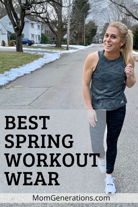 Spring workout routines need spring workout gear. New Balance has some incredible options when it comes to what to wear on a workout. These are the best clothes for running. #Fitness #Running Spring Workout, Getting Back In Shape, Walking Exercise, Workout Clothing, Circuit Workout, Best Workout, Running Fitness, Workout Routines, New Balance Women