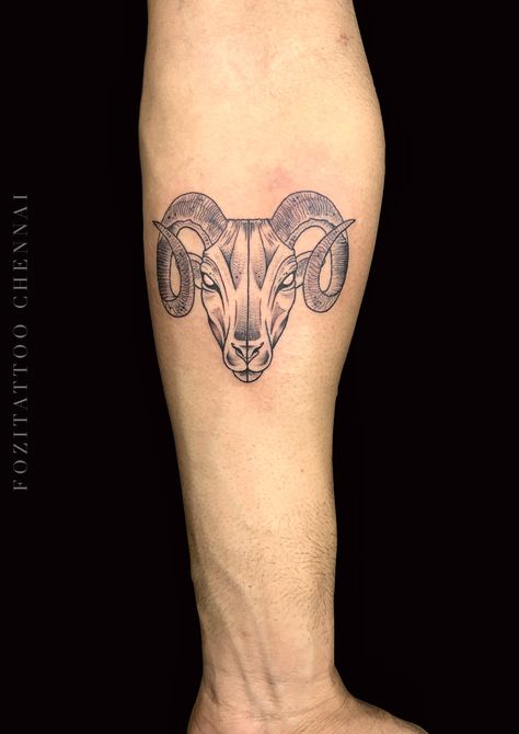 Aries Tattoo Aries Ram, Red Tattoo, Aries Tattoo, Red Tattoos, Ram, Tattoos, Red