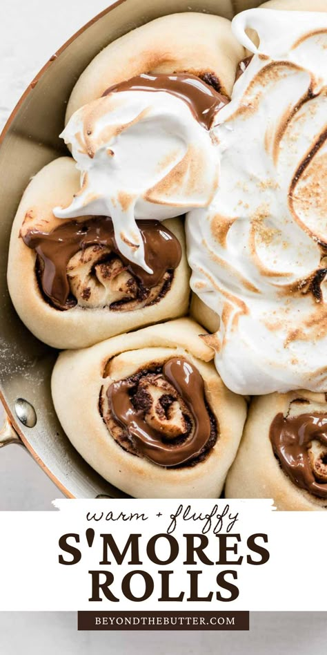 Marshmallow Meringue, Smores Dessert, Smore Recipes, Smores Cupcakes, Cooking Game, Easy Baking Recipes Desserts, S'mores, Tasty Baking, Sweet Snacks Recipes