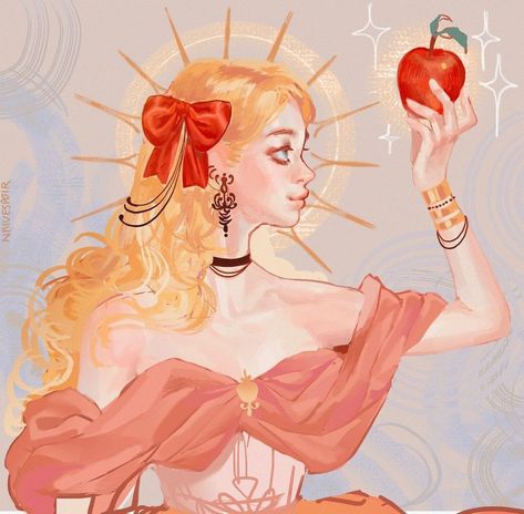 Apple White Fanart, Apple White Aesthetic, Eah Fanart, Everafter High, Super Nana, Cherry Jam, Monster High Art, Apple White, Ever After High