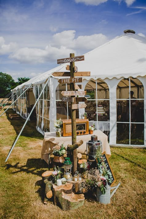 Outdoor Wedding Signs, Marquee Decoration, Festival Themed Wedding, Rustic Outdoor Wedding, Rustic Wedding Signs, Tipi Wedding, Wedding Tent, Whimsical Wonderland Weddings, Marquee Wedding