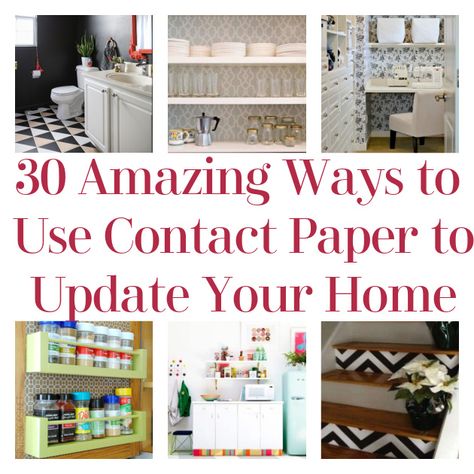 Hello, DIYers! Do you have the itch to do some re-decorating projects around your home but your bank account is not cooperating? Enter: contact paper! This durable and easy to place material can help turn your existing furniture, home goods, or features into something totally different! If you’re ambitious, give your countertops and floor a […] The post 30 Amazing Ways to Use Contact Paper to Update Your Home appeared first on DIY Projects by Big DIY Ideas. Contact Paper Table Top Diy, Contact Paper Ideas, Beer Bottle Chandelier, Bottle Chandelier, I Heart Organizing, Boho Ideas, Diy Table Top, Paper Furniture, Walnut Dresser