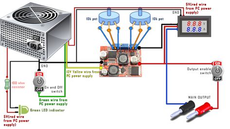 Computer Troubleshooting, Computer Power Supply, Diy Pc, Speaker Projects, Power Supply Circuit, Computer Power Supplies, Hobby Electronics, Tech Diy, Wireless Home Security Systems