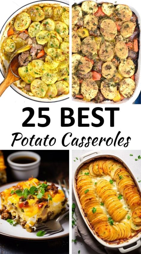 Best Potato Casserole, Layered Potato Casserole, Easy Potato Casserole, Potato Casserole Recipes, Potato And Egg Breakfast, Sausage Potato Casserole, Easy Supper Ideas, Loaded Mashed Potato Casserole, Kielbasa And Potatoes